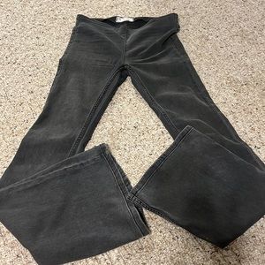 Free people black bell bottoms !